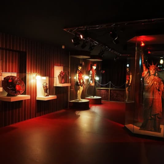 Inside of the Colmar Chocolate museum